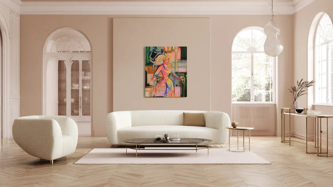 Associer tableau et mobilier design : harmonie déco haut de gamme