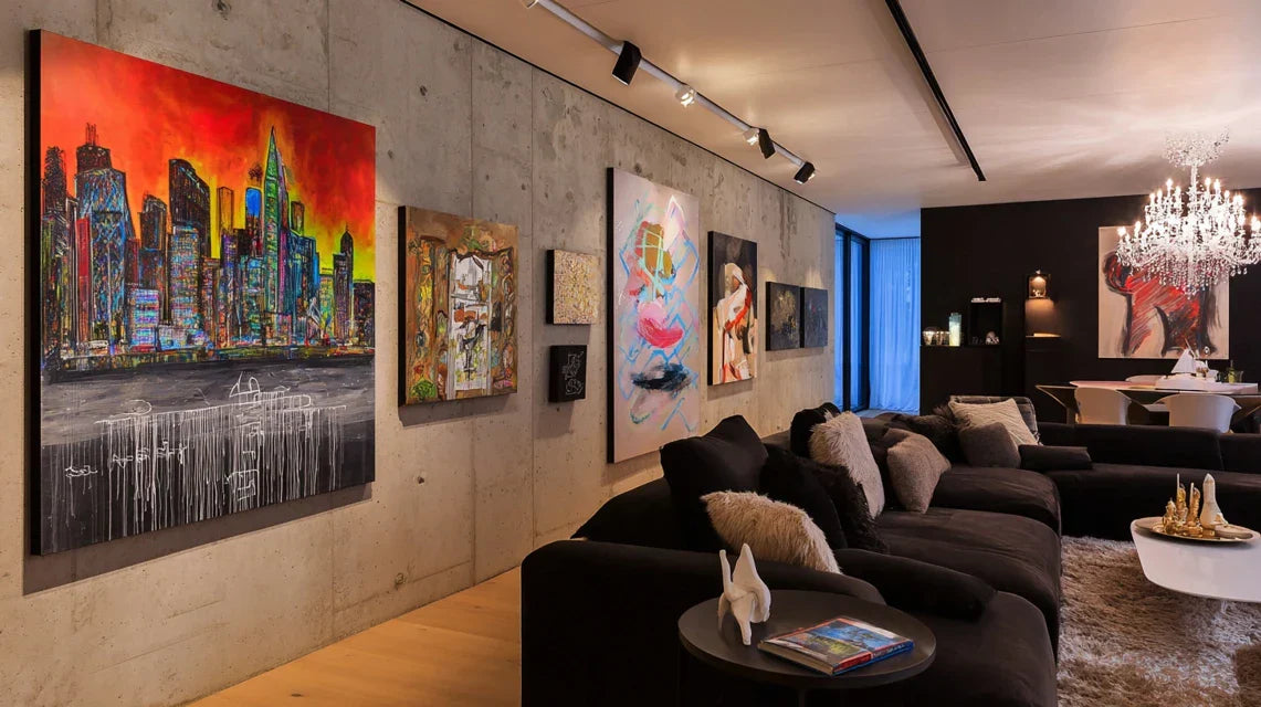 Tableaux inspirés d’une ville ou d’un lieu marquant