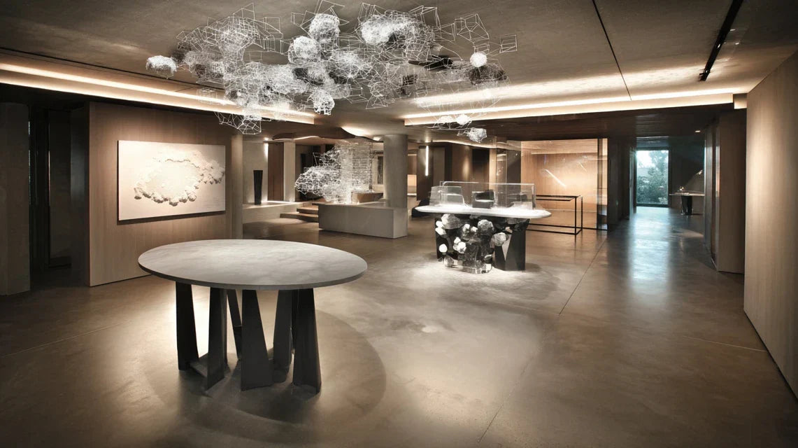 Création de zones “tableau intelligent” dans un intérieur moderne