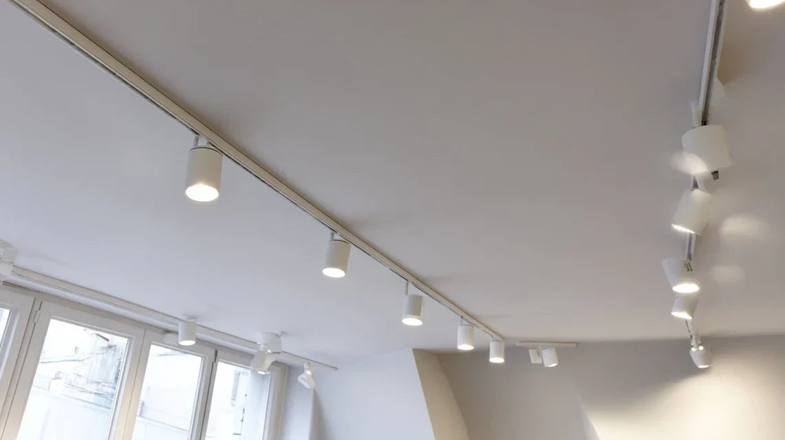 Éclairage sur rail pour galerie : flexibilité pro pour une déco évolutive