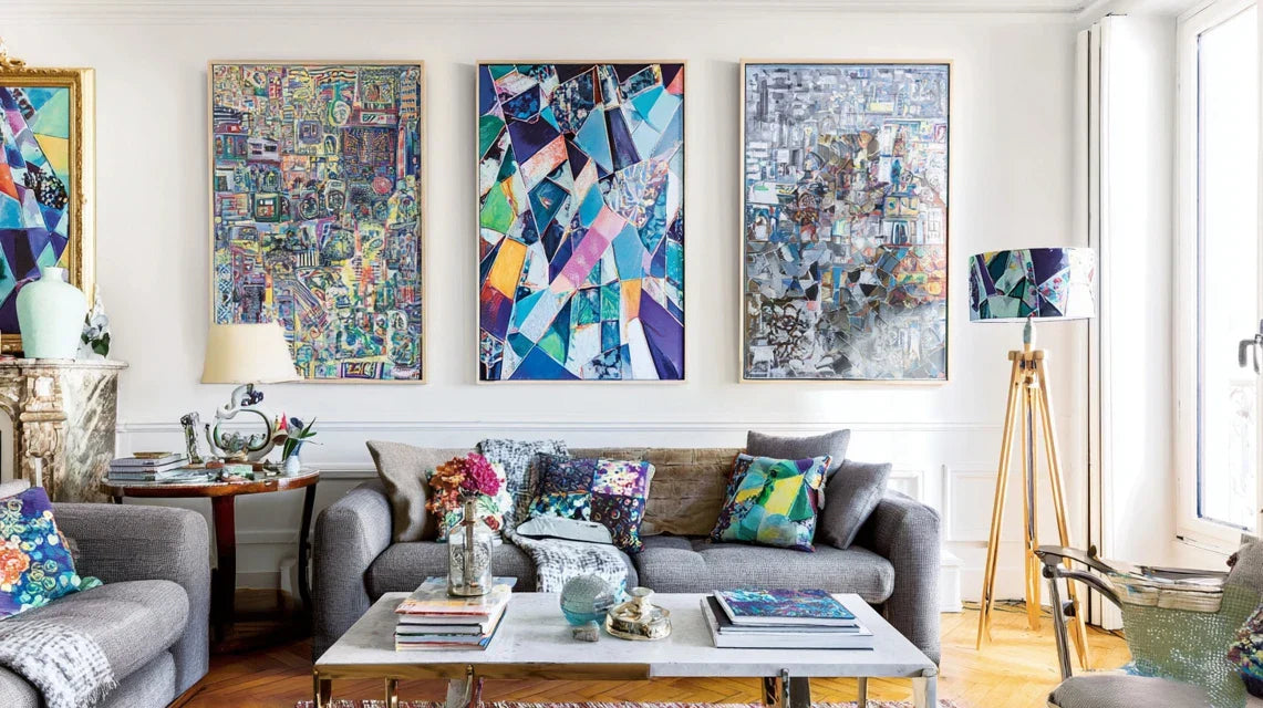 Style éclectique : comment mélanger les tableaux avec cohérence ?