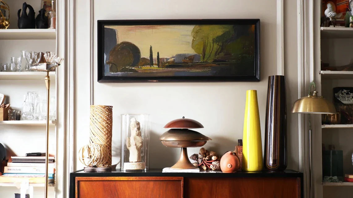 Faire cohabiter art mural et collection d’objets