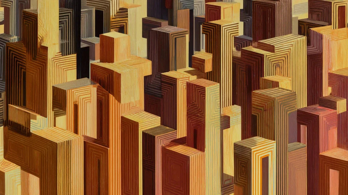 Pourquoi les tableaux géométriques séduisent les amateurs de déco structurée ?