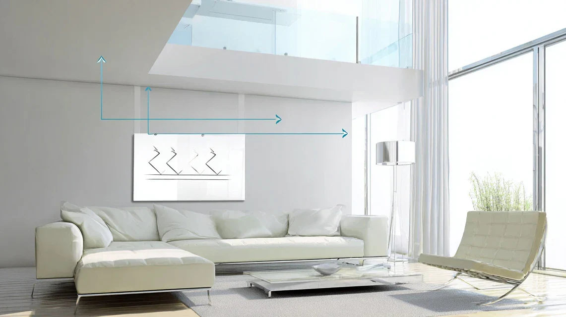 Faut-il éviter d’accrocher un tableau au-dessus d’un radiateur ?