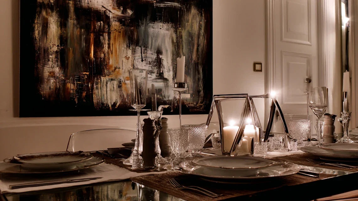 Quel tableau choisir pour un dîner chic à la maison ?