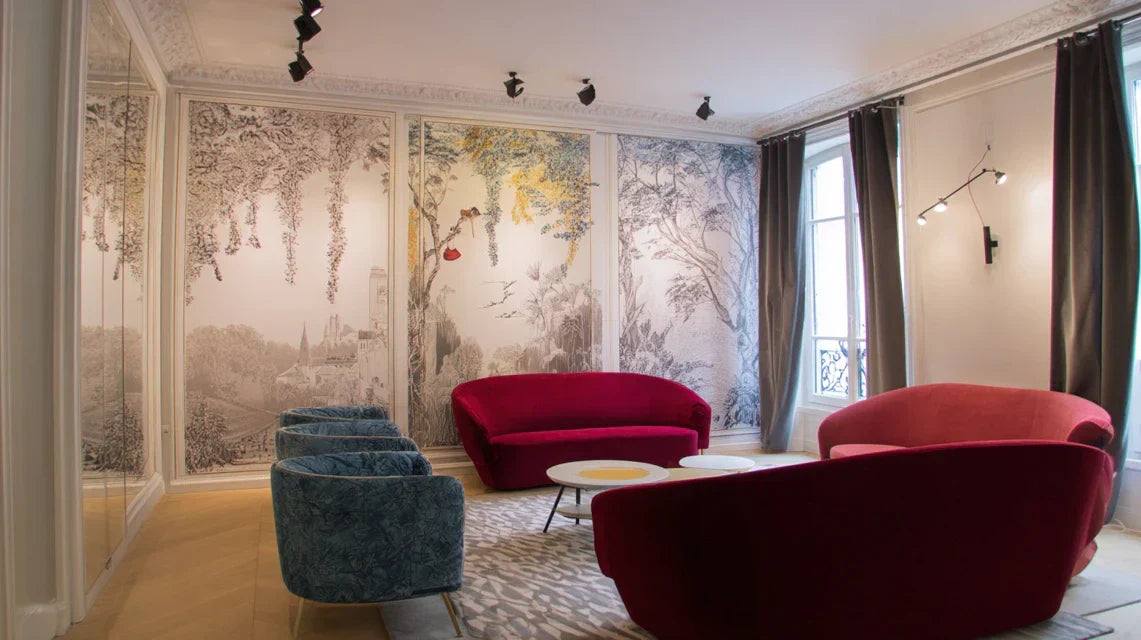 L’art mural comme touche finale d’un aménagement sur mesure