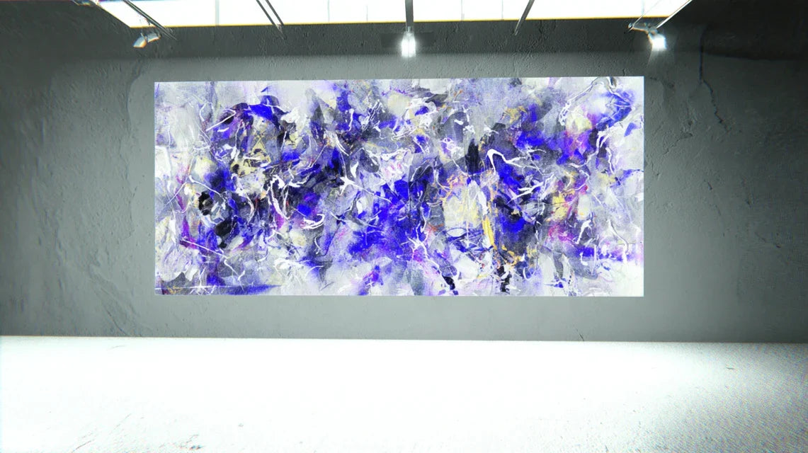 Tableau abstrait = meilleure option dans une pièce multifonction ?