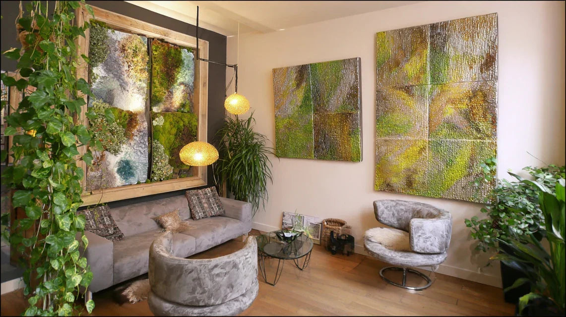 Décoration éco-responsable, intégrer l'art mural durablement