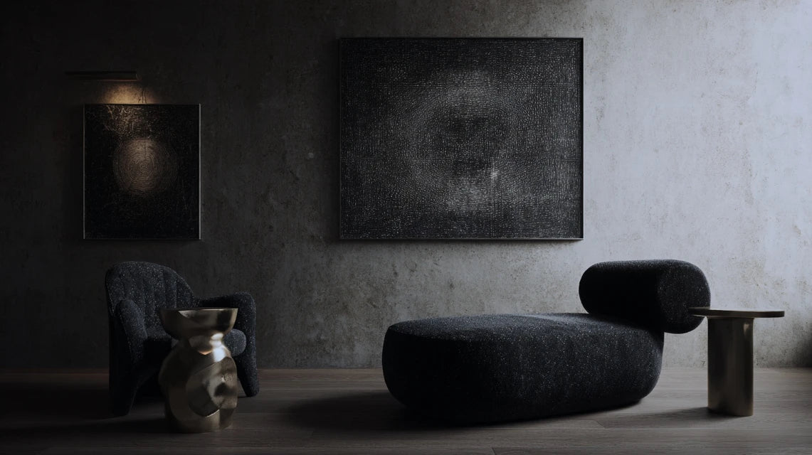 Décoration silencieuse mais marquante : tableau discret, effet puissant