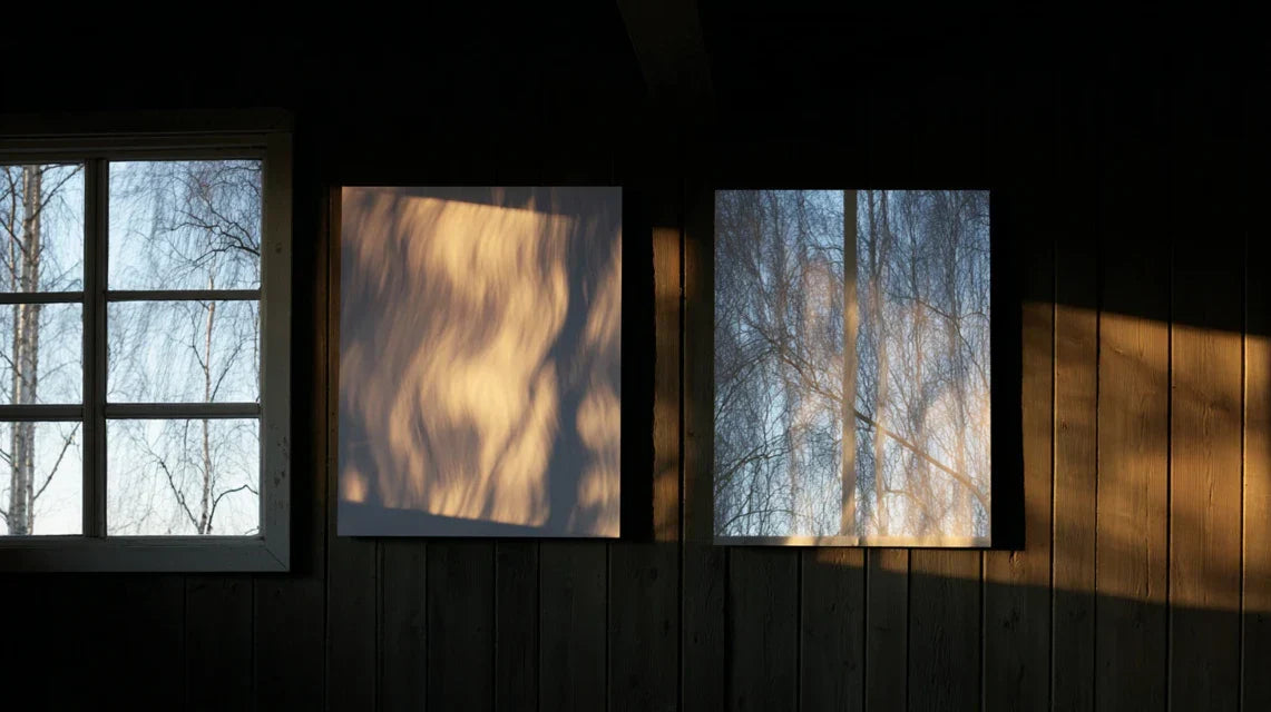 Tableaux et lumière naturelle : symbiose nordique