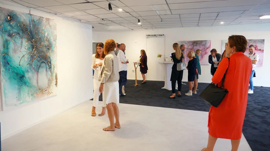 Art mural dans les salons professionnels et événements d’entreprise