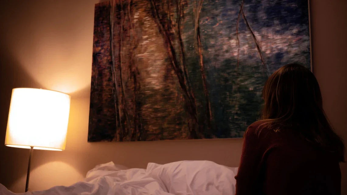 Tableau pour mieux dormir : l'art mural qui favorise le sommeil