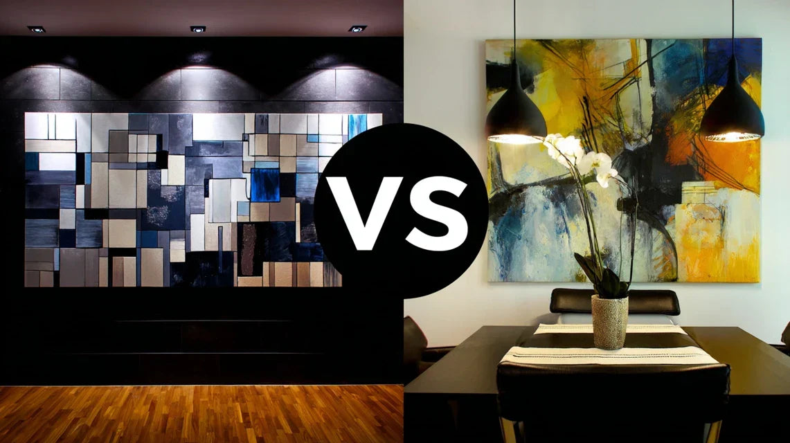 Tableau design ou tableau artistique : quelle différence et pour qui ?