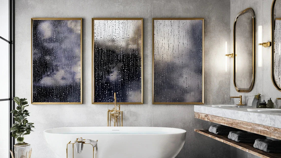 Tableaux anti-humidité : matériaux résistants pour espaces humides