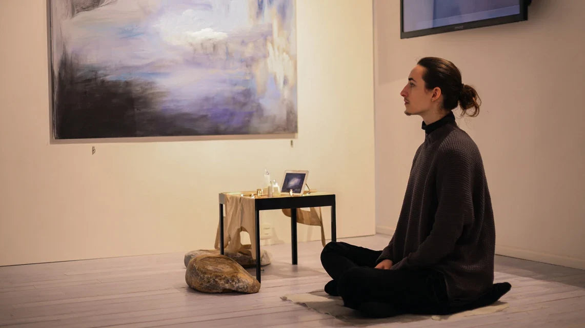 Tableaux capteurs émotions, art qui réagit au stress et bien-être