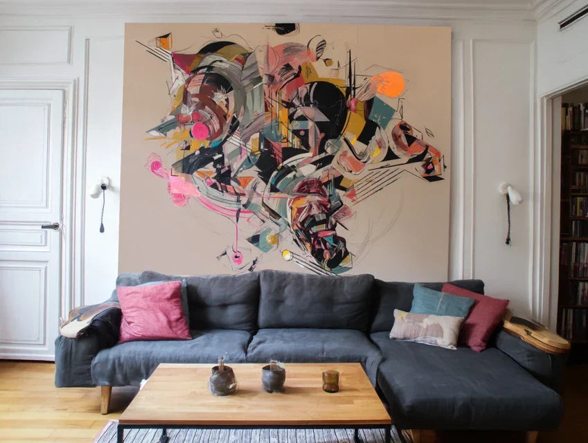 Jeux de volumes : l’art mural pour accentuer ou adoucir