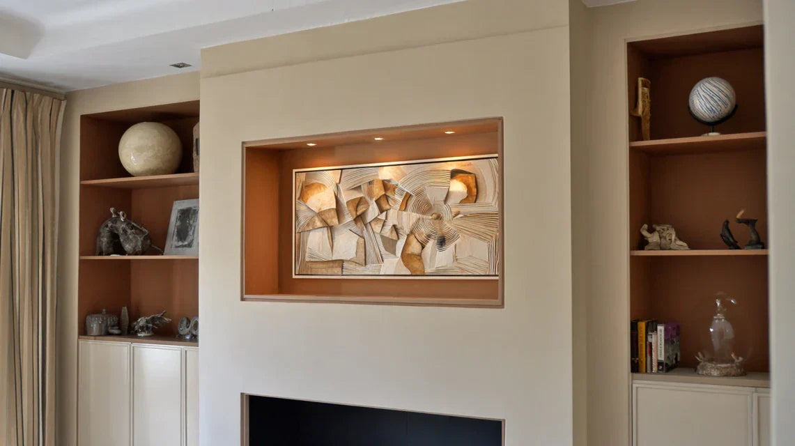 Art mural & domotique : éclairage automatique des œuvres dans une maison connectée