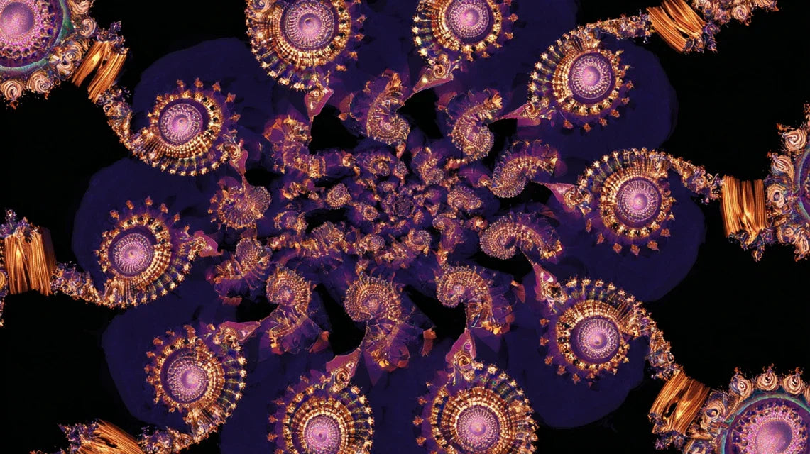 Tableaux fractals, mandalas, spirales : effets cognitifs