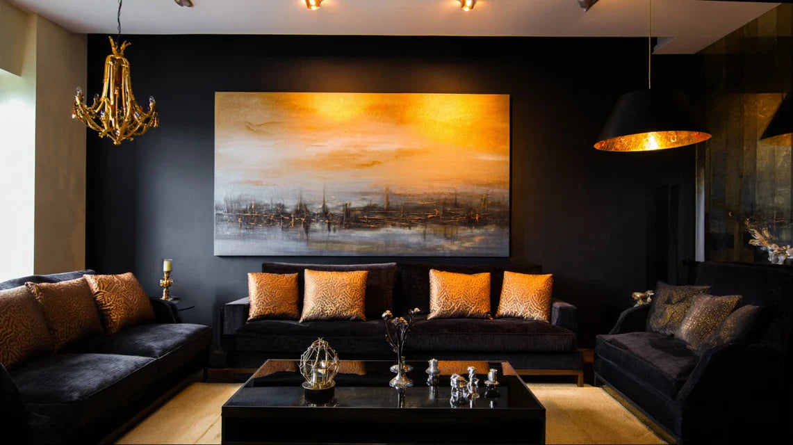 Faire respirer une pièce sombre avec un tableau lumineux