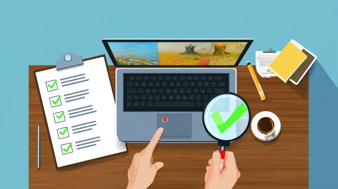 Comment vérifier la qualité réelle d’un tableau avant achat en ligne ?