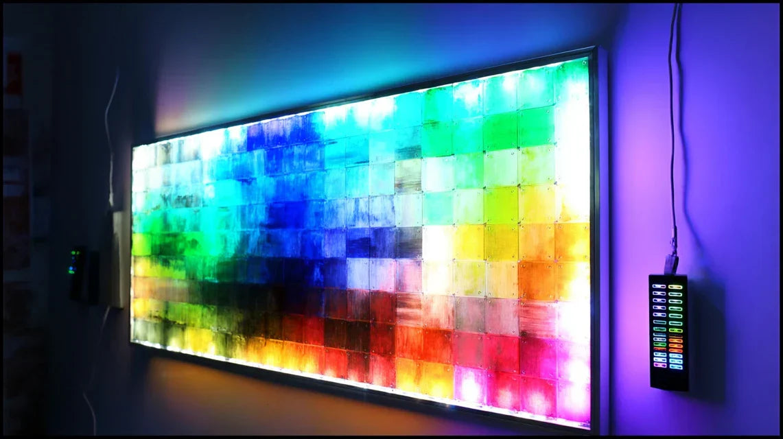 Systèmes d'éclairage à température de couleur ajustable : respectez la teinte originale du tableau