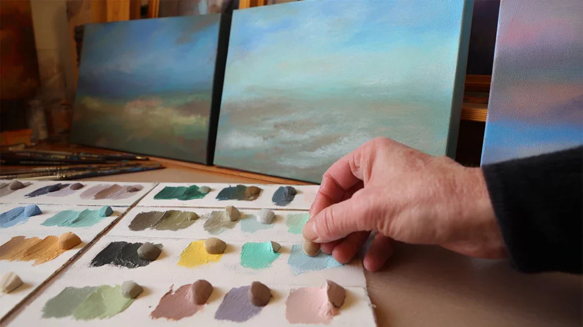 Couleurs apaisantes tableau : teintes qui calment instantanément l'esprit