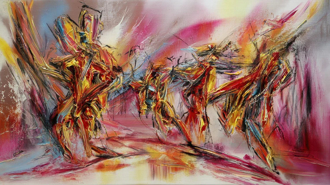 Tableaux expressionnistes : émotions brutes et énergie picturale