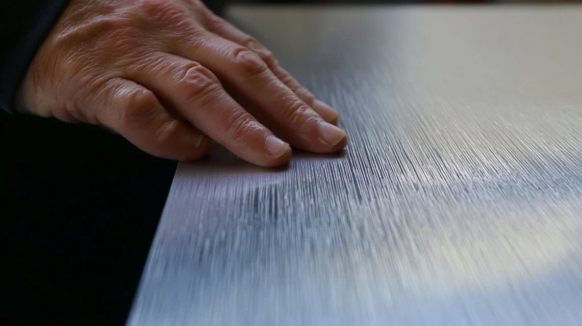 Alu Dibond brossé : une finition brute et élégante à connaître