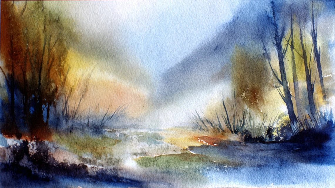 Aquarelle : légèreté et transparence au service d’une émotion subtile