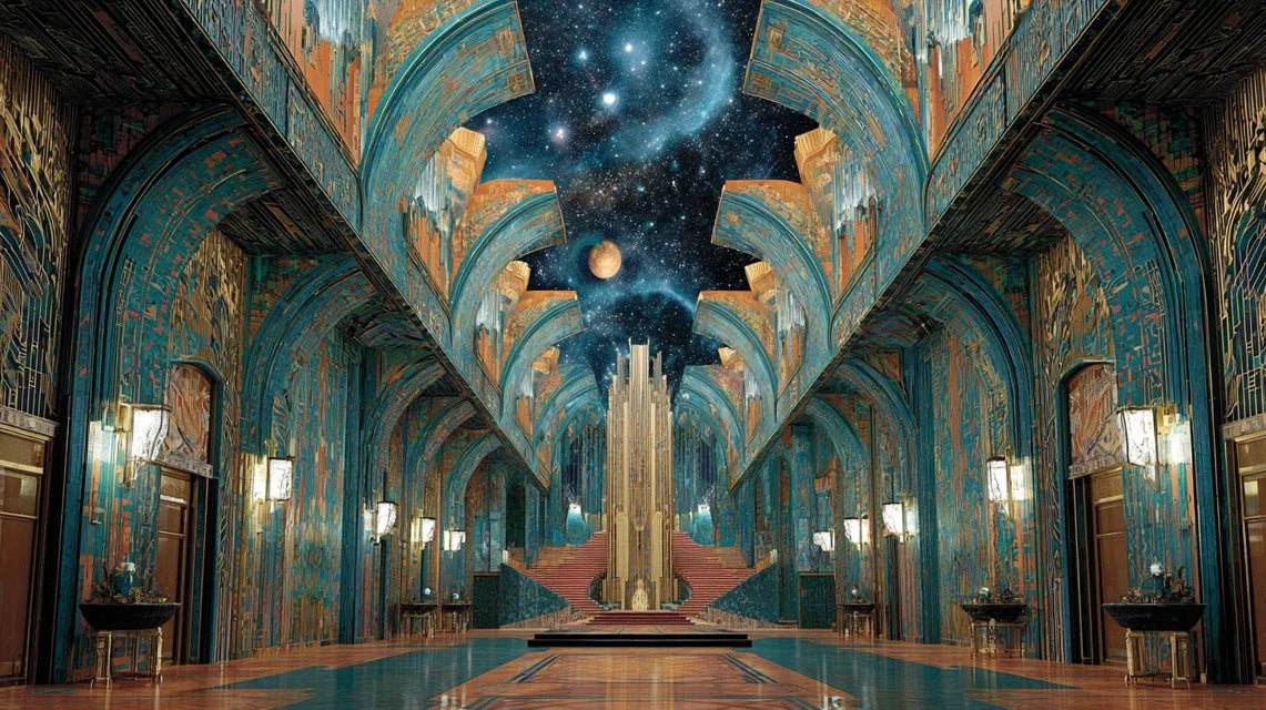 Art Déco cosmique : quand les années 20 rêvaient déjà d'espace