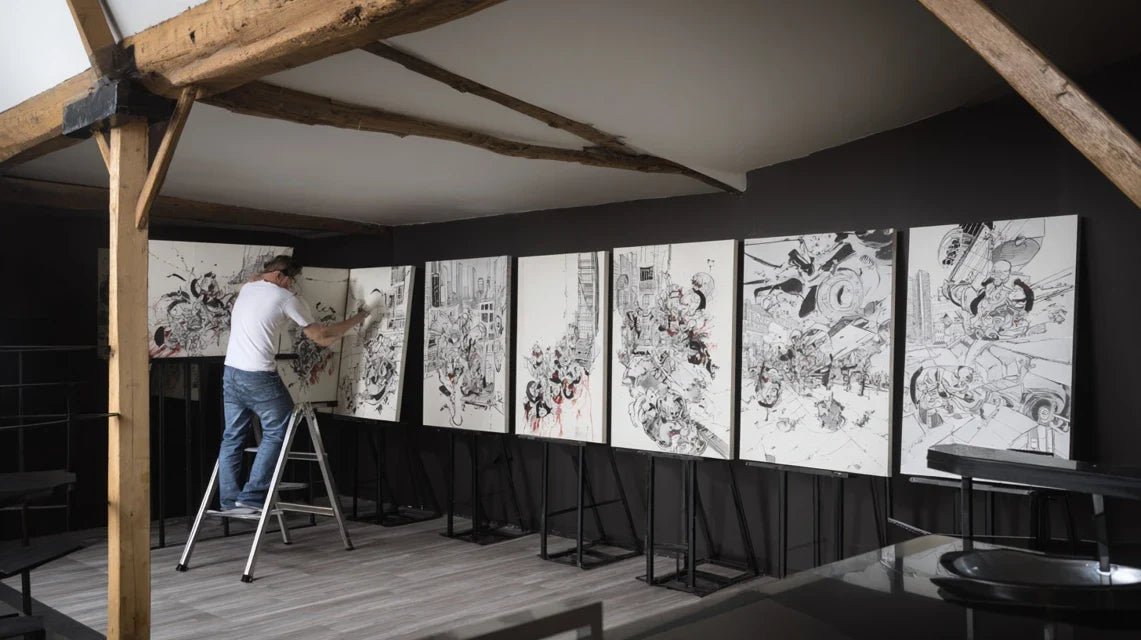 Art mural séquentiel, de la BD au storytelling décoratif