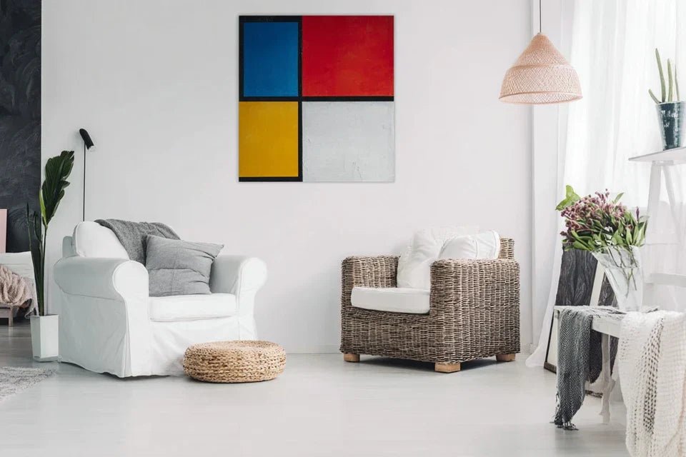 Associer un tableau mural à une ambiance minimaliste