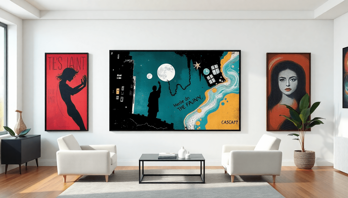 Plongez au Cœur de l'Abstraction: Une Exploration des Tableaux Musique et de l'Art Abstrait