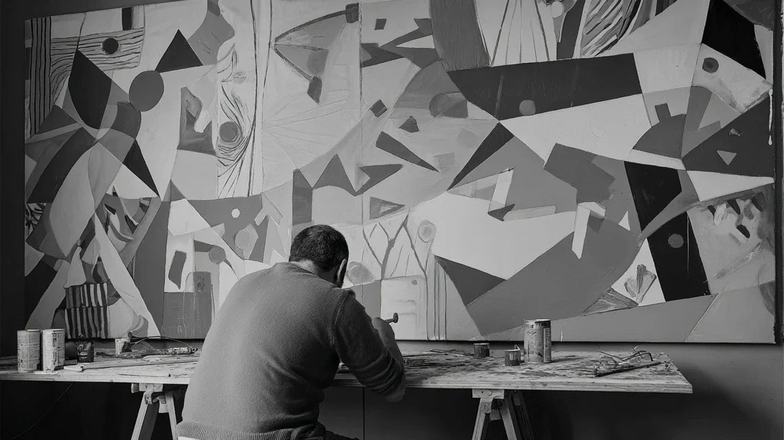 Cercle, carré, spirale : symboles forts dans l’art mural