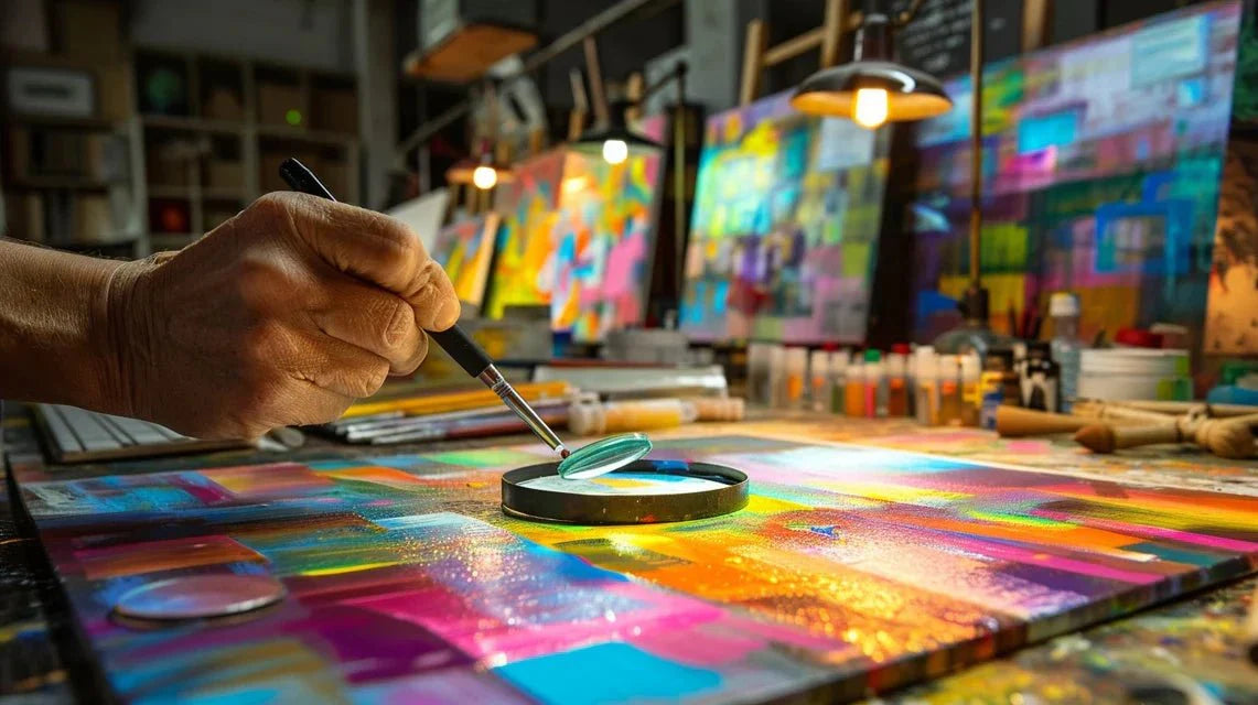 Comment authentifier un tableau abstrait : expertise et provenance