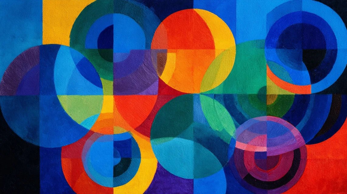 Comment les artistes abstraits utilisent les contrastes simultanés de Chevreul ?