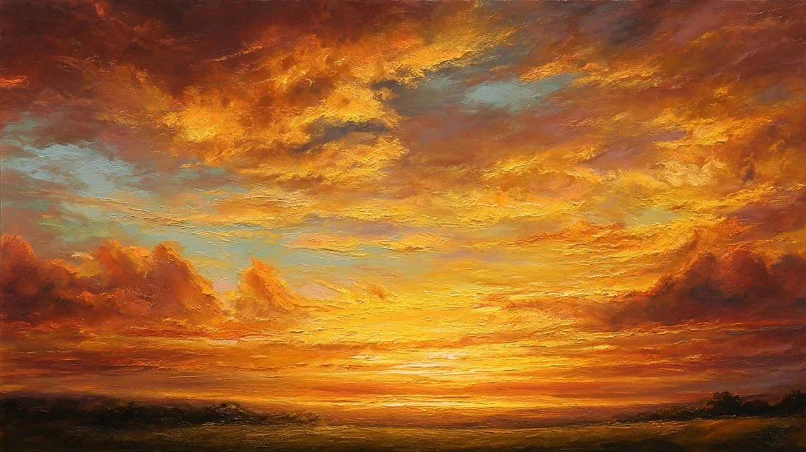 Comment les peintres capture-t-ils la lumière dorée du couchant ?