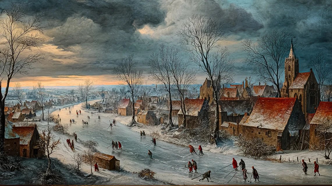 Comment les peintres flamands maîtrisaient-ils les paysages d'hiver ?