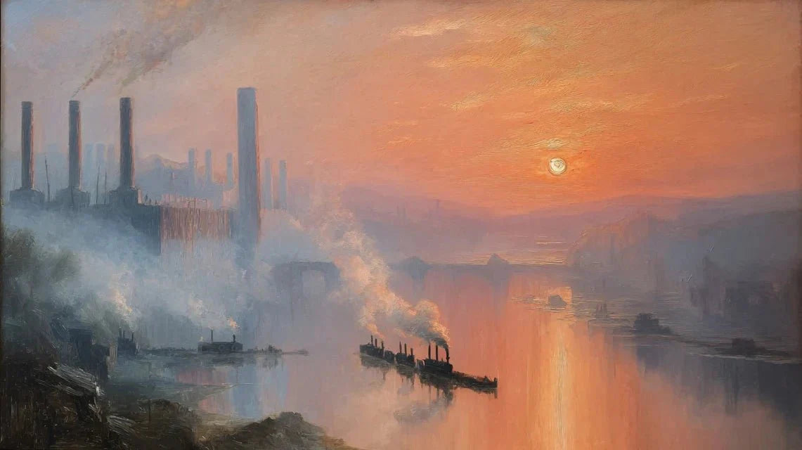 Comment les peintres représentent-ils les changements climatiques dans leurs paysages ?