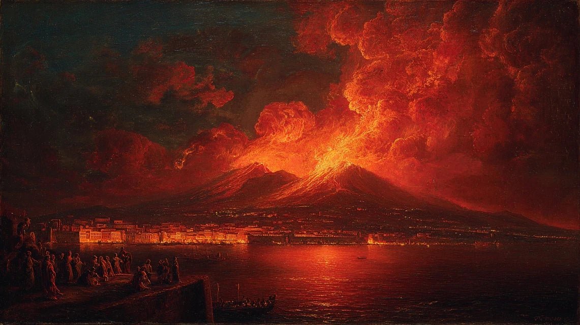 Comment les peintres représentent-ils les phénomènes géothermiques ?