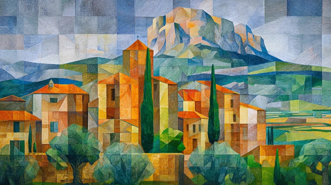 Comment Paul Cézanne a géométrisé le mont Sainte-Victoire ?