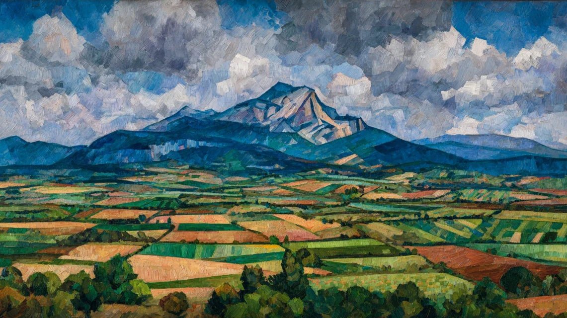 Comment Paul Cézanne a géométrisé le mont Sainte-Victoire ?