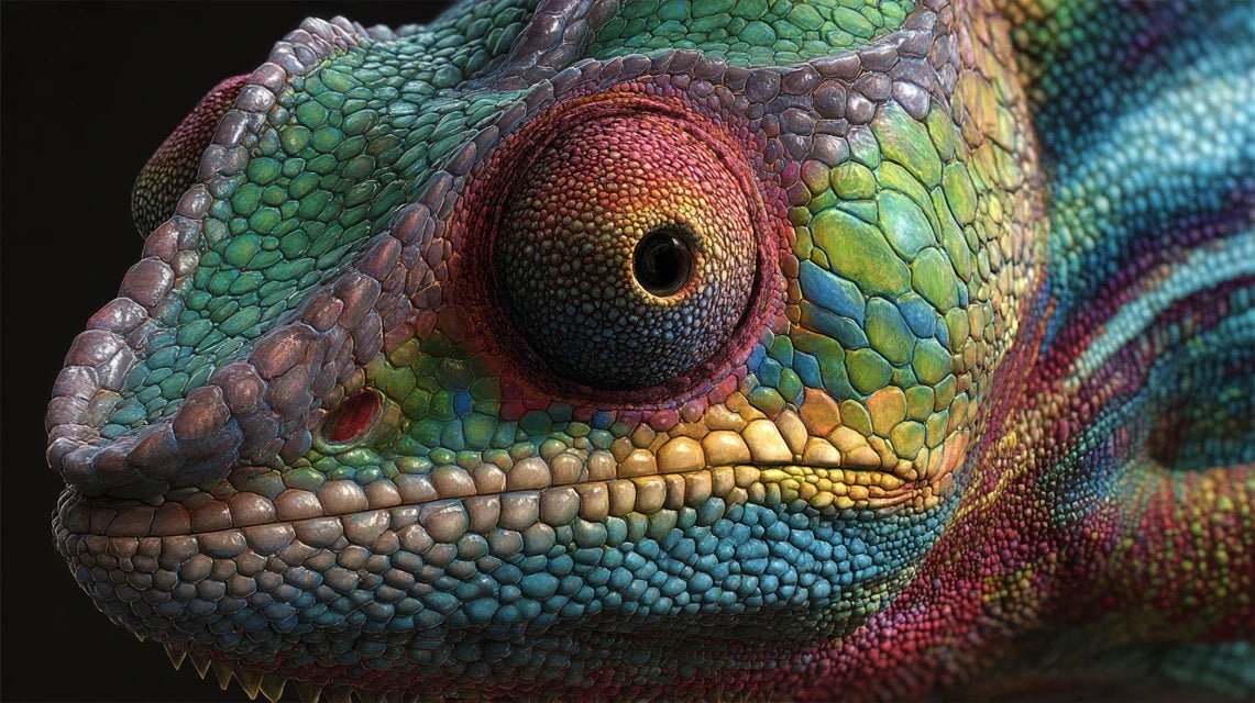 Comment peindre la camouflage des caméléons : défis chromatiques