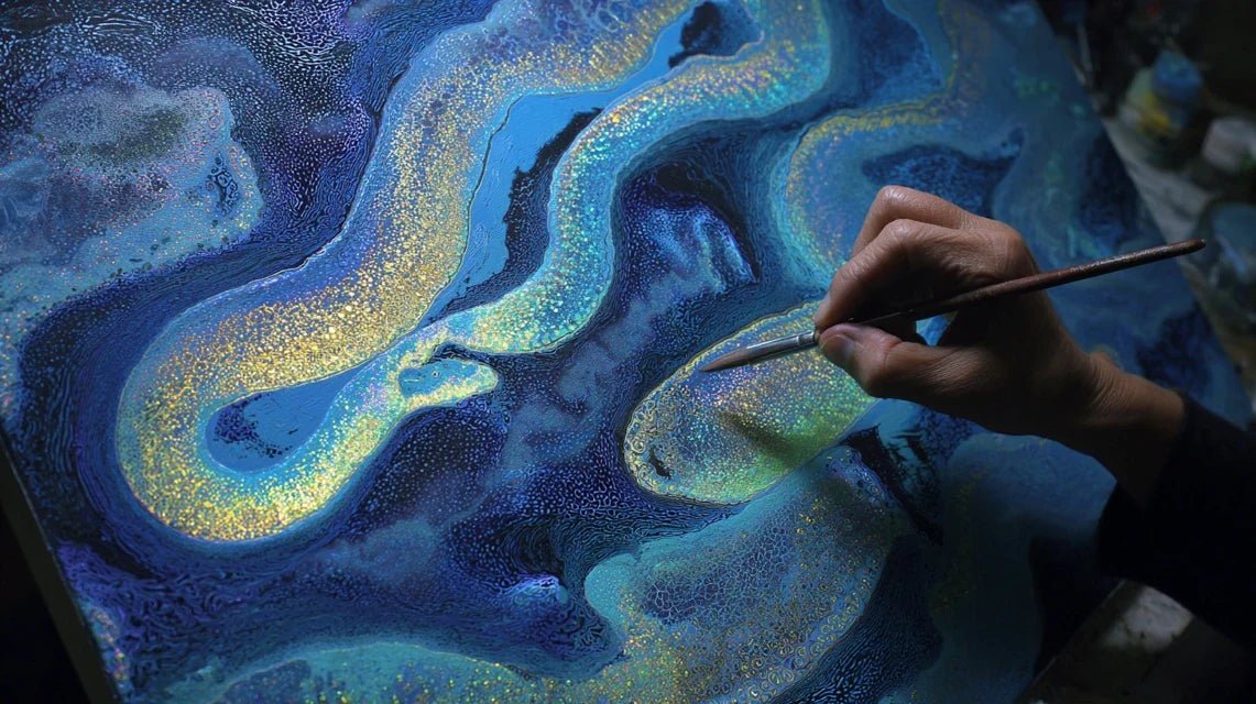 Comment peindre l'électricité des anguilles : symbolisme énergétique