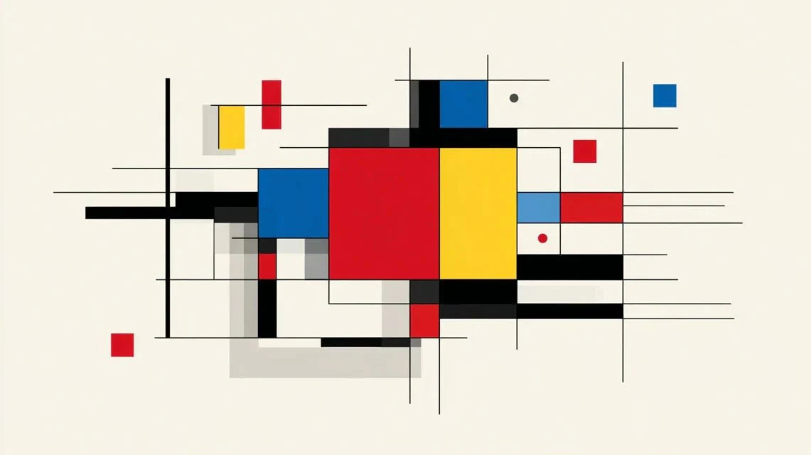 Comment Piet Mondrian a révolutionné l'abstraction avec ses compositions géométriques pures ?