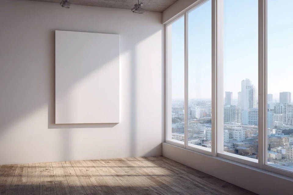 Comment transformer un mur blanc vide avec un seul tableau bien choisi