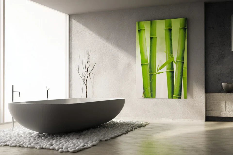 Créer une ambiance zen dans une salle de bain grâce à un tableau adapté