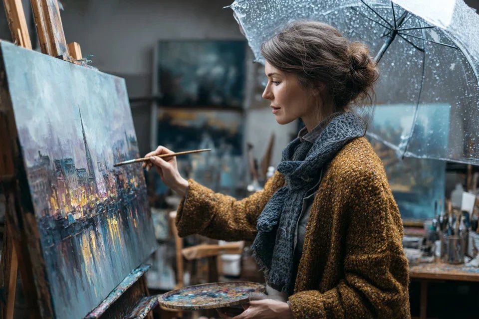 Déménager par temps humide ou pluvieux : comment protéger ses tableaux 👉