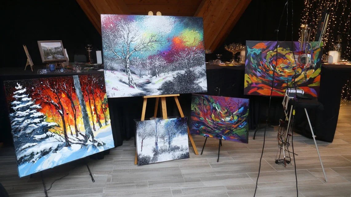 Des tableaux lumineux pour faire face à l’hiver