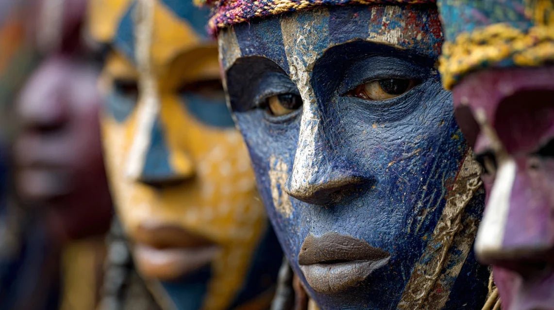 D'où viennent les masques Dan de Côte d'Ivoire ?